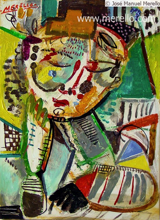 Art 21st Contemporary Artists Merello New Art Painting 2020