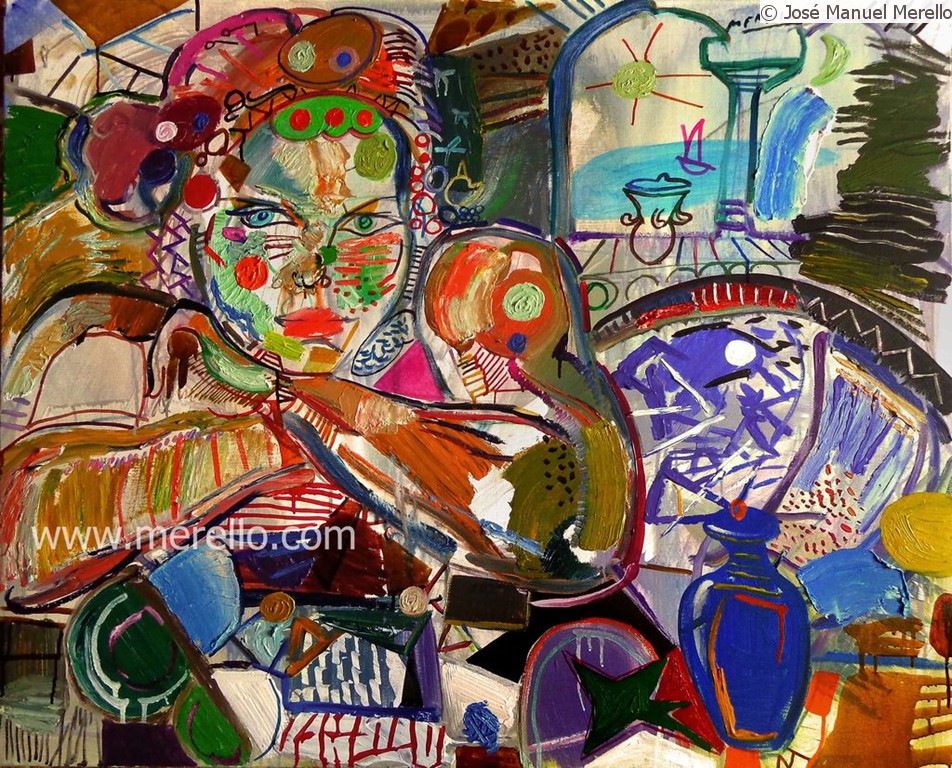 Art 21st Contemporary Artists Merello New Art Painting 2020