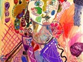 CONTEMPORARY-ARTISTS-merello.-retrato-de-nina-con-flor-amarilla-(73x54-cm)