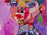 CONTEMPORARY-ARTISTS-INVEST-jose-manuel-merello.-violeta-(55-x-38-cm)