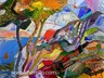 MODERN-LANDSCAPES-CONTEMPORARY-STILL-LIFES-ART-merello.--mediterraneo-azul.-pinada-en-la-bahia-de-javea.-(81-x-100-cm)-mix-media-on-canvas