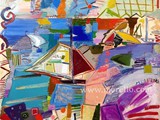 PINTURA-CONTEMPORANEA-MODERNA.-jose-manuel-merello.-barcos-y-veleros-en-el-mediterraneo-(81-x-100-cm)-mix-media-on-canvas