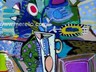 SPANISH-MODERN-ART-ARTISTS-CONTEMPORARY-merello.--florero-azul.-(73-x-54-cm)-tecnica-mixta-sobre-lienzo