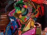 arte-moderno-cuadros.-jose-manuel-merello.-dark-poet-(55-x-38-cm)-mixed-media-on-canvas