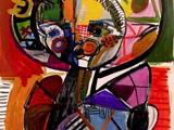 contemporary-modern-art-world-artists.jose-manuel-merello-nina-con-pamela-de-colores.-watercolor-and-acrylic