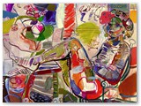 contemporary-modern-art-world-artists.jose-manuel-merello-mujer-sentada-frente-a-la-ventana-(81-x-100-cm)-canvas