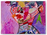 contemporary-modern-art-world-artists.jose-manuel-merello-violeta-(55-x-38-cm)-tecnica-mixta-sobre-lienzo.