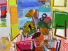 contemporary-modern-still-life-artists-jose-manuel-merello.--balcon-al-mediterraneo.-mix-media