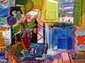 contemporary-modern-still-life-artists-jose-manuel-merello.-jarron-de-flores.-(81-x-100-cm)--mix-media-on-canvas