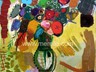 contemporary-modern-still-life-artists-merello.-florero-babilonia-(130x97-cm)mix-media-on-canvas