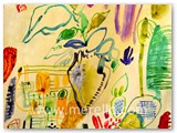 expressionismus-kunst-malerei-jose-manuel-merello.-jarron-del-aire-(65-x50-cm)-mixta-sobre-papel