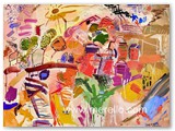 expressionismus-kunst-malerei-jose-manuel-merello.--la-aldea-del-viento-(97-x-130-cm)
