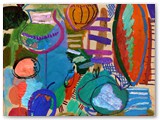 expressionismus-kunst-malerei-merello.-jarrones-y-aguamarinas-(73x54-cm)-mixta-tabla