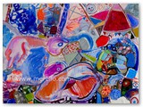 expressionismus-kunst-malerei-merello.-mujer-de-porcelana-azul-(81x100-cm)-mix-media-on-canvas
