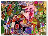expressionismus-kunst-malerei-merello.-pequeno-equilibrista-(73x92-cm)-mixta-lienzo