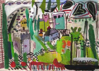 NEW FIGURATION.Granada (46x33 cm) 