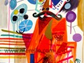 jose-merello-artist-painter-prices-buy-el-nino-rey-()-watercolor-and-acrylic-on-paper