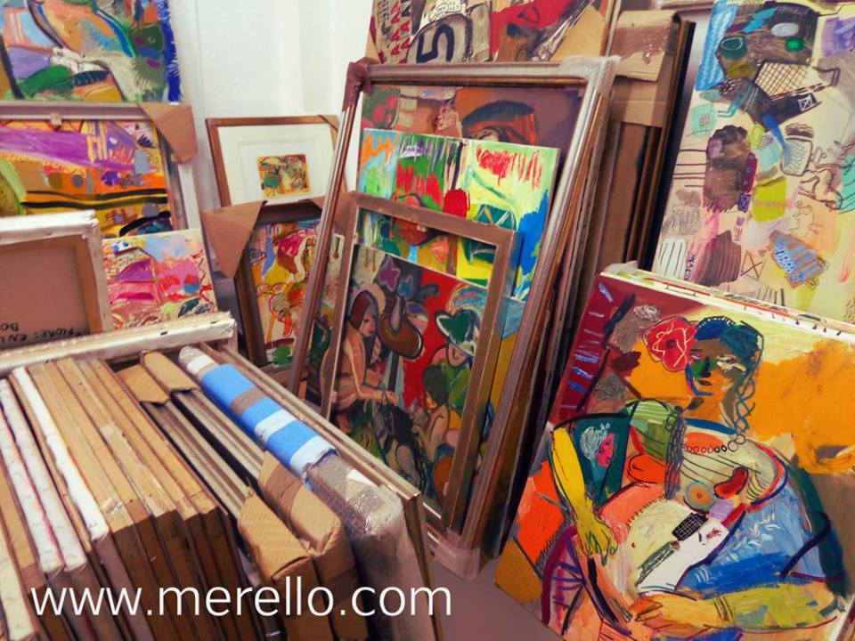 merello.-Studio.-Arte inversion. Invertir en arte contemporaneo y pintura espanola actual. Comprar cuadros de arte moderno. Inversion en arte actual. Artistas pintores.