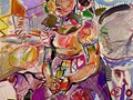 peinture-contemporaine-moderne.jose-manuel-merello-girl-with-sparrow-(100-x-81-cm)-tecnica-mixta-sobre-lienzo
