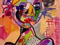 peinture-contemporaine-moderne.jose-manuel-merello-spanish-girl-(55-x-38-cm)